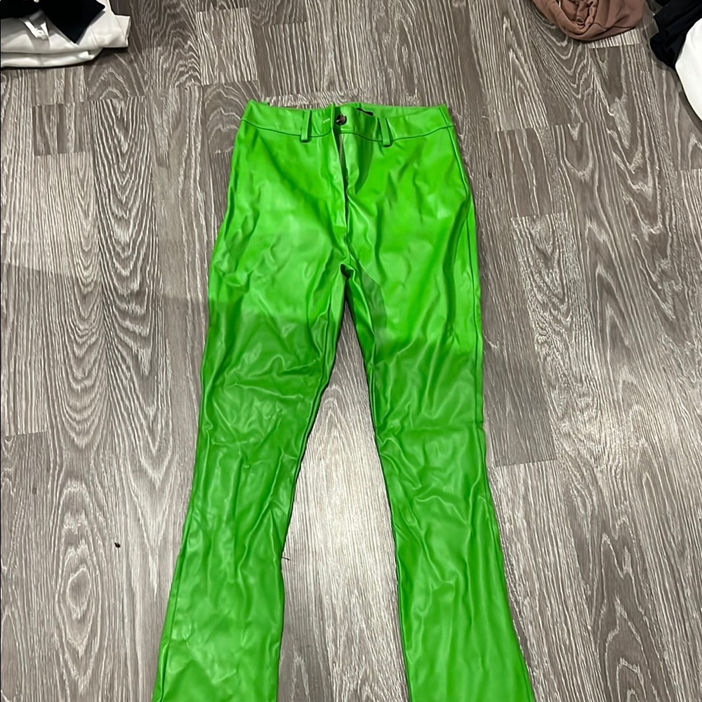Bright Green Pants